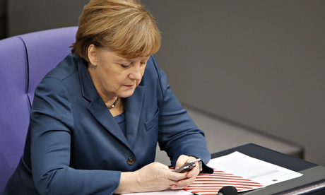 Angela Merkel Smartphone